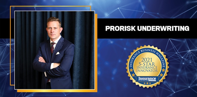 ProRisk named a 5 Star Innovator by Insurance Business Magazine - Prorisk